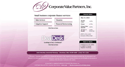 Desktop Screenshot of corporatevaluepartners.com